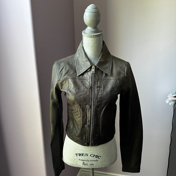 Diesel Leather Jacket - Picture 1 of 11